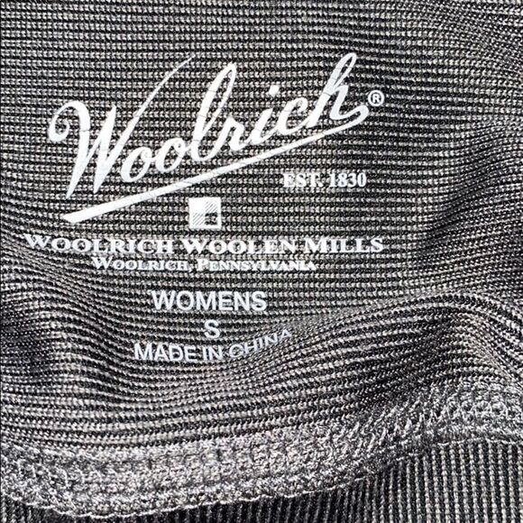 WOOLRICH Charcoal Lightweight Zip Hoodie-S - Picture 6 of 8